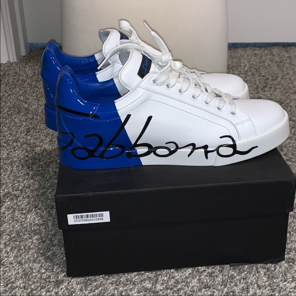 Dolce & Gabbana sneakers blue/white 40